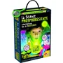 Lisciani - Kit scientifique Genius Science La Science Phosphorescente - Expériences de Luminescence et Phosphorescence pour Créer Balles Fluos, Slimes et Messages Secrets Lumineux
