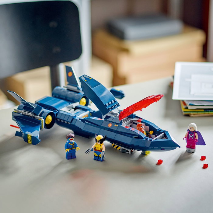 LEGO 76281 Marvel Le X-Jet des X-Men avec 4 Minifigurines LEGO 76281 Marvel Le X-Jet des X-Men avec 4 Minifigurines