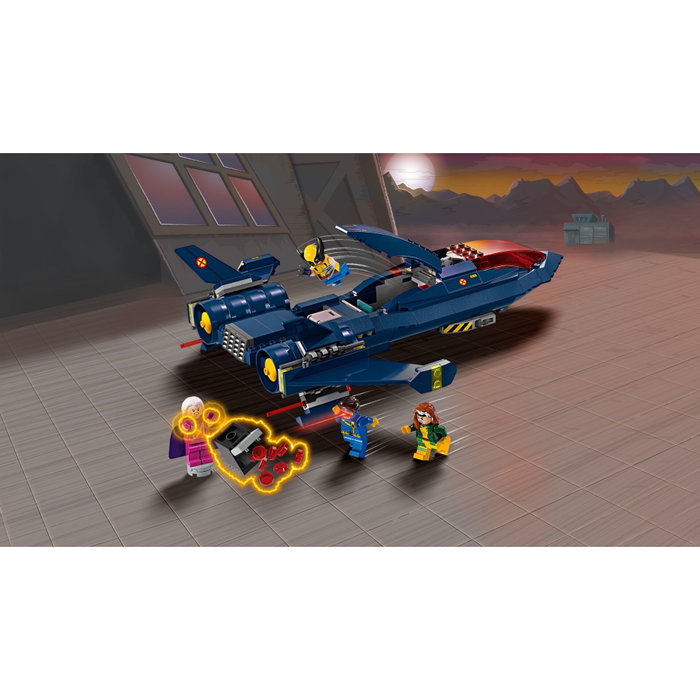 LEGO 76281 Marvel Le X-Jet des X-Men avec 4 Minifigurines LEGO 76281 Marvel Le X-Jet des X-Men avec 4 Minifigurines