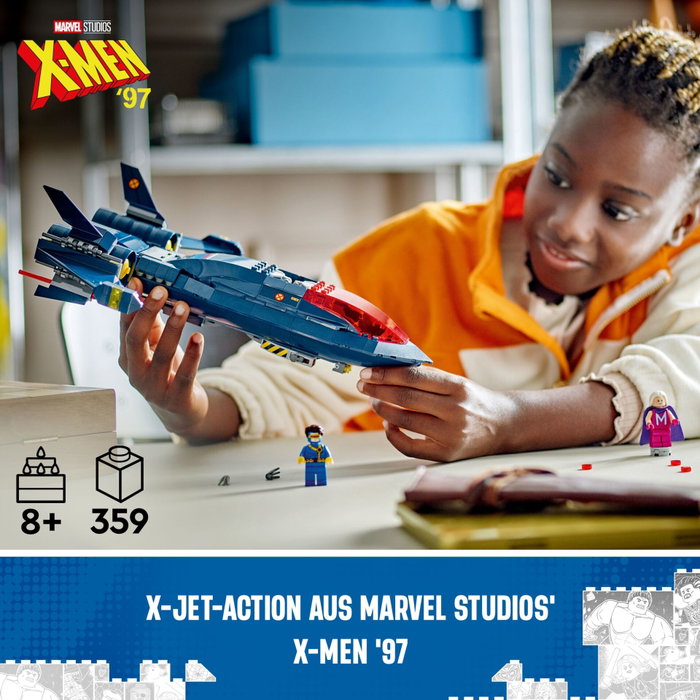 LEGO 76281 Marvel Le X-Jet des X-Men avec 4 Minifigurines LEGO 76281 Marvel Le X-Jet des X-Men avec 4 Minifigurines