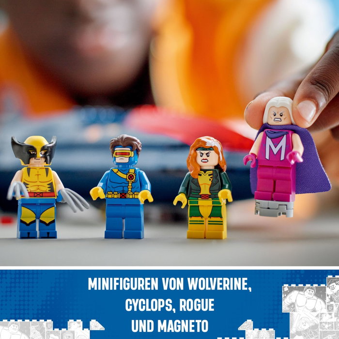 LEGO 76281 Marvel Le X-Jet des X-Men avec 4 Minifigurines LEGO 76281 Marvel Le X-Jet des X-Men avec 4 Minifigurines