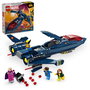 LEGO 76281 Marvel Le X-Jet des X-Men avec 4 Minifigurines