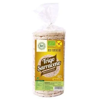 SOLNATURAL Galettes de Sarrasin 100g - Bio, Sans Gluten, Vegan SOLNATURAL Galettes de Sarrasin 100g - Bio, Sans Gluten, Vegan