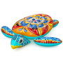 Bestway 41523 Figure Gonflable Tortue Méditerranéenne avec Poignées 183x173 cm +3 Ans Plage et Piscine