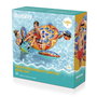 Bestway Tortue Gonflable Méditerranéenne avec Poignées 183x173 cm +3 Ans Plage Piscine 41523