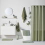 Today Lot de 6 accessoires de salle de bain Utility - Vert
