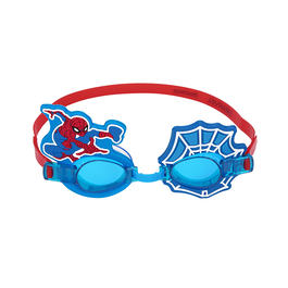 Bestway 98022 Lunettes de Natation Enfant Spider-Man +3 Ans Silicone Piscine Plage