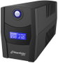 PowerWalker VI 800 STL - Onduleur Line Interactive 800VA / 480W avec 2 Prises Type F, USB HID et Écran LCD