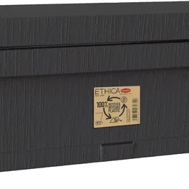 Stefanplast Balconnière ETHICA - 50x18x17 cm - 9 L - Couleur Moutarde - Pour plantes de balcon