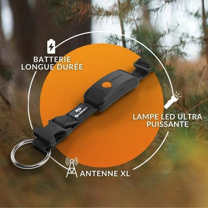 Weenect Collier GPS Chien XT Noir