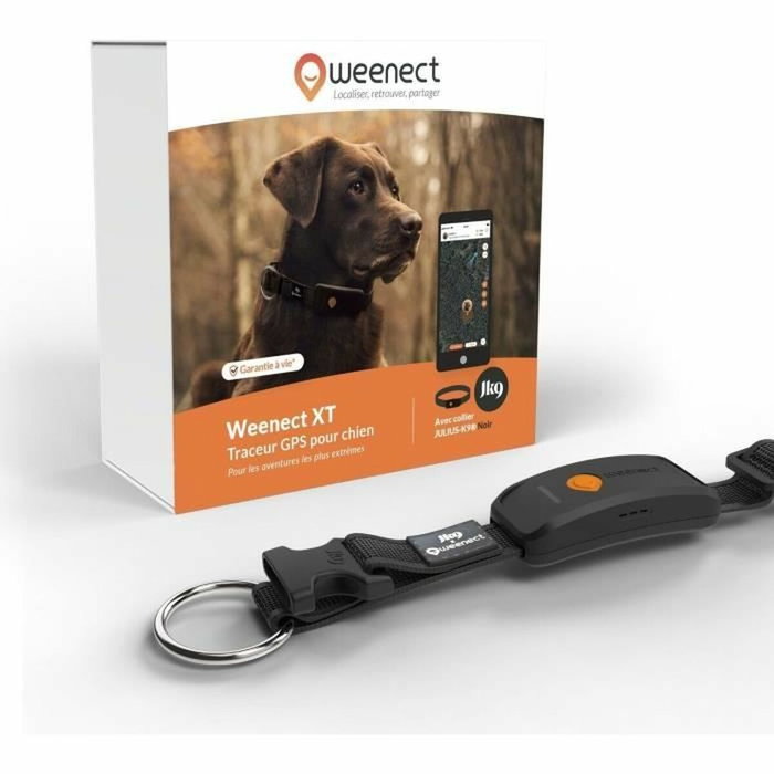 Weenect Collier GPS Chien XT Noir