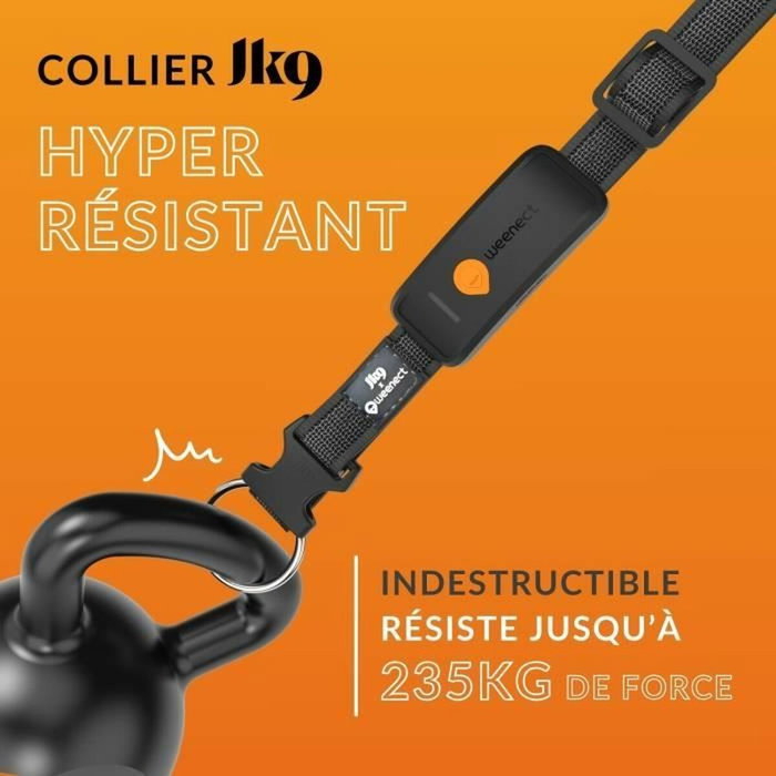 Weenect Collier GPS Chien XT Noir
