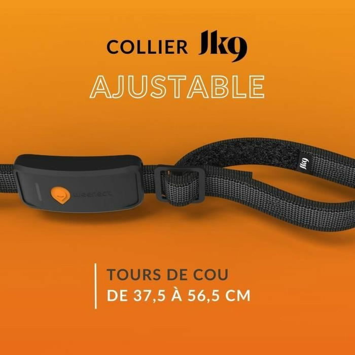 Weenect Collier GPS Chien XT Noir