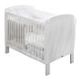 Thermobaby Moustiquaire de lit flexible pour 60x120 cm et 70x140 cm, Blanc