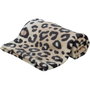 Couverture pour animaux de compagnie Trixie Leo Crème Polyester 70 x 50 cm