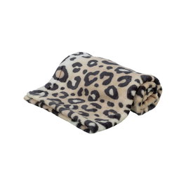Couverture pour animaux de compagnie Trixie Leo Crème Polyester 70 x 50 cm