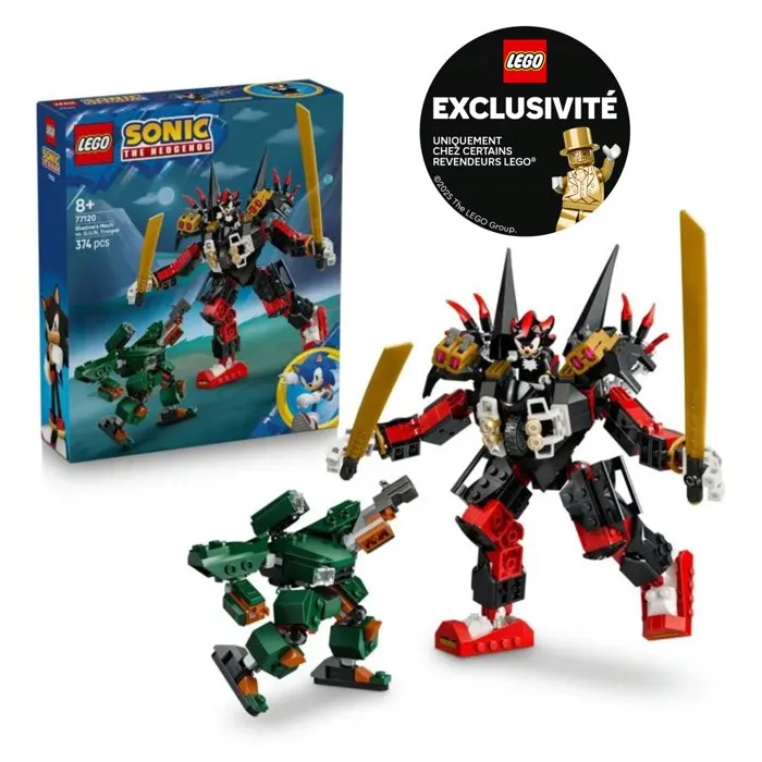 LEGO Le robot de Shadow contre le G.U.N. Trooper 77120 LEGO Le robot de Shadow contre le G.U.N. Trooper 77120