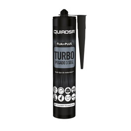 QUIADSA FIJA+PLUS TURBO Adhésif Élastique Noir 290 ml