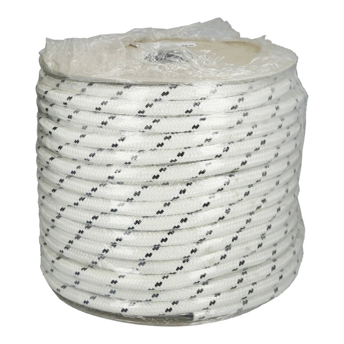 WOLFPACK LINEA PROFESIONAL Corde tressée en polyester blanc/bleu 6 mm, 200 m