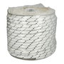WOLFPACK LINEA PROFESIONAL Corde tressée en polyester blanc/bleu 6 mm, 200 m