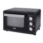 EDM Four de table électrique 23 L 1380 W Noir mat Double vitre Temporisateur