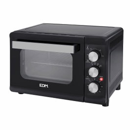 Edm Mini Four Électrique 23 L Noir Mat