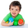 Molto - Sac de 100 balles en plastique - Diamètre 180 mm - Pour enfants dès 1 an