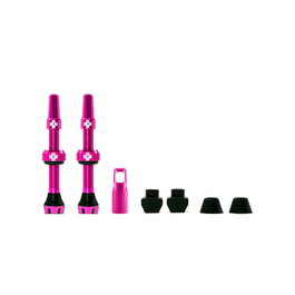 Muc-Off Jeu de Valves Tubeless V2 44 mm Rose