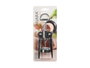 Kinvara Sacacorchos droit chromé noir 100 g 17x4x6 cm (Set de 24)