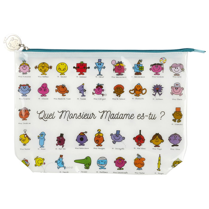 Monsieur Madame Trousse de toilette illustrée assortie