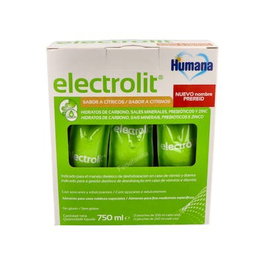 HUMANA ELECTROLIT 3x250ml