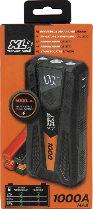 Xl Perform Tools Booster Lithium XLPT 6000 mAh 500A