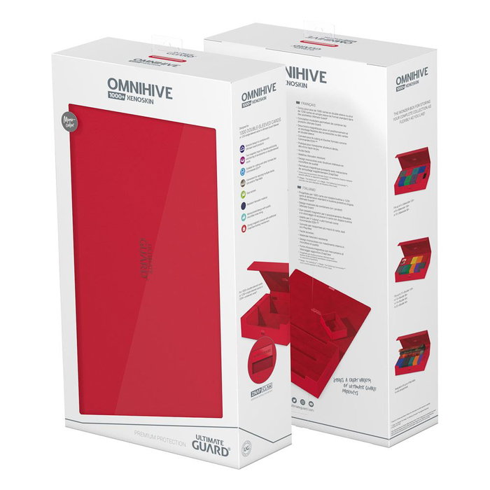 Ultimate Guard Omnihive 1000+ Xenoskin - Red Ultimate Guard Omnihive 1000+ Xenoskin - Red