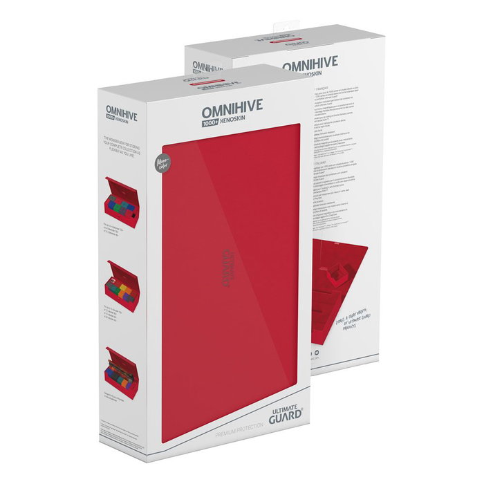 Ultimate Guard Omnihive 1000+ Xenoskin - Red Ultimate Guard Omnihive 1000+ Xenoskin - Red