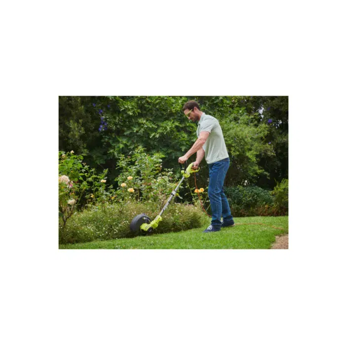 RYOBI RLT6130 Coupe-bordures électrique 600 W - Diamètre de coupe 30 cm pour bordures de massifs et finition