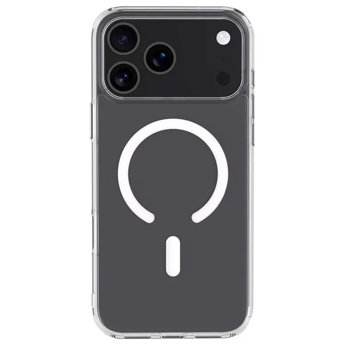 BBC Coque MagSafe pour iPhone 17 Pro Max, Coque Hybride Transparente avec Protection Premium et Compatibilité MagSafe