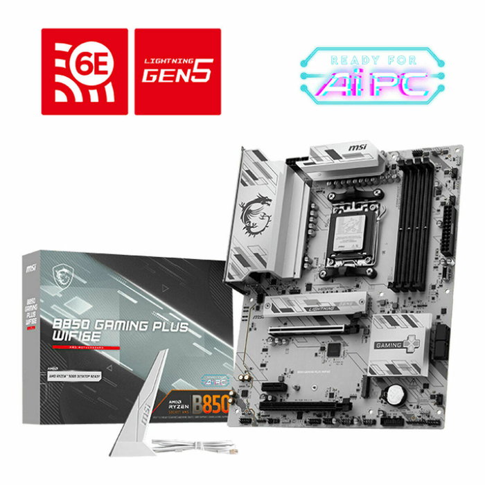 Carte Mère MSI B850 GAMING PLUS WIFI6E AMD AM5