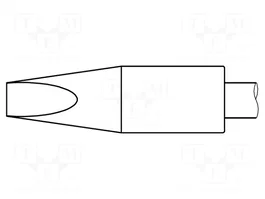 JBC TOOLS Pointe tournevis 5,5x1,5mm Heavy Duty
