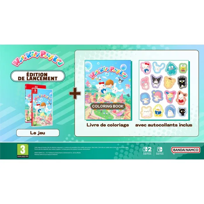 Bandai Namco Entertainment Hello Kitty Party Land - Day One Edition - Nintendo Switch Bandai Namco Entertainment Hello Kitty Party Land - Day One Edition - Nintendo Switch