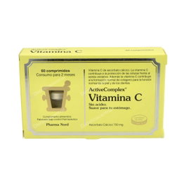 PHARMA NORD ACTIVECOMPLEX VIT.C Ascorbate de Calcium 60 comprimés