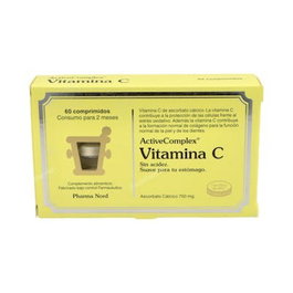 PHARMA NORD ACTIVECOMPLEX VIT.C Ascorbate de Calcium 60 comprimés