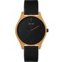 MAM MAM615 Montre Unisexe en Bambou et Cuir Noir