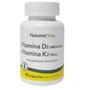 NATURES PLUS Vitamine D3 et Vitamine K2 1000UI/100mcg 90 capsules