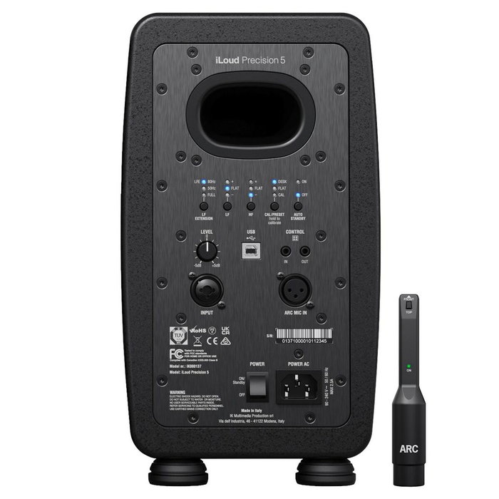 Moniteur de studio IK Multimedia MON-PRECISION-500-IN Moniteur de studio IK Multimedia MON-PRECISION-500-IN