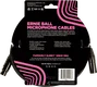 ERNIEBALL Câble Micro Tressé XLR-XLR 6 M - Noir