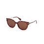 Lunettes de soleil Max & Co MO0121 52E pour Femme - Monture ronde injection, verre 55 mm, pont 18 mm, branches 140 mm