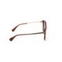 Lunettes de soleil Max & Co MO0121 52E pour Femme - Monture ronde injection, verre 55 mm, pont 18 mm, branches 140 mm