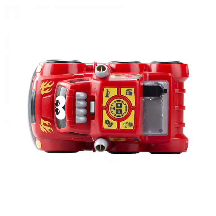 TOOKO - 81478 - Camion d'activités motorisé, sonore et lumineux pour enfants à partir de 2 ans avec fonction fumée