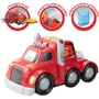 TOOKO - 81478 - Camion d'activités motorisé, sonore et lumineux pour enfants à partir de 2 ans avec fonction fumée