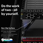 PATCHBOX Setup.exe - Support de montage pour armoire réseau 19 pouces, assistant d'installation avec support portable, attache-câble, jusqu'à 50 kg